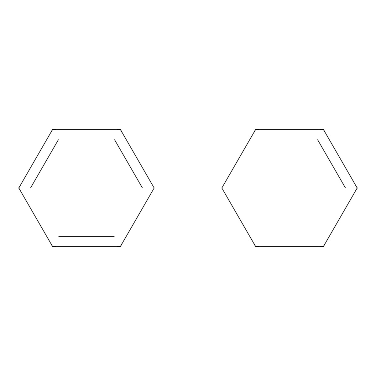 4-Phenylcyclohexene molecular structure, CAS 4994-16-5