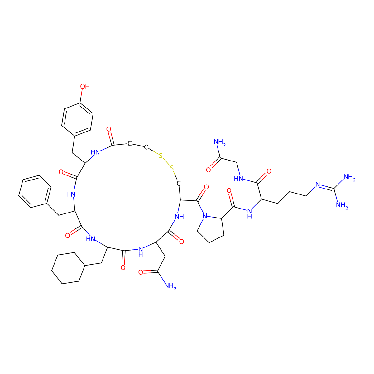 d(Cha4)AVP molecular structure, CAS 500170-27-4
