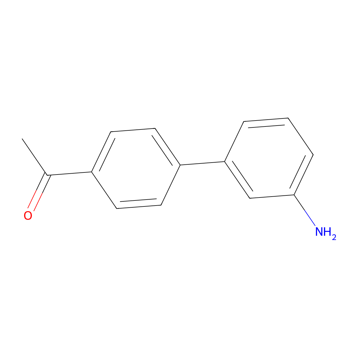 1-(3'-Amino-1,1'-biphenyl-4-yl)ethanone molecular structure, CAS 5002-12-0
