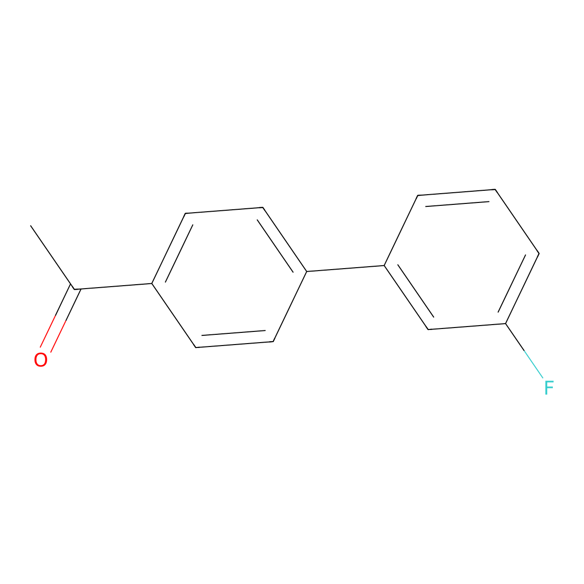 1-(3'-Fluoro-[1,1'-biphenyl]-4-yl)ethanone molecular structure, CAS 5002-42-6