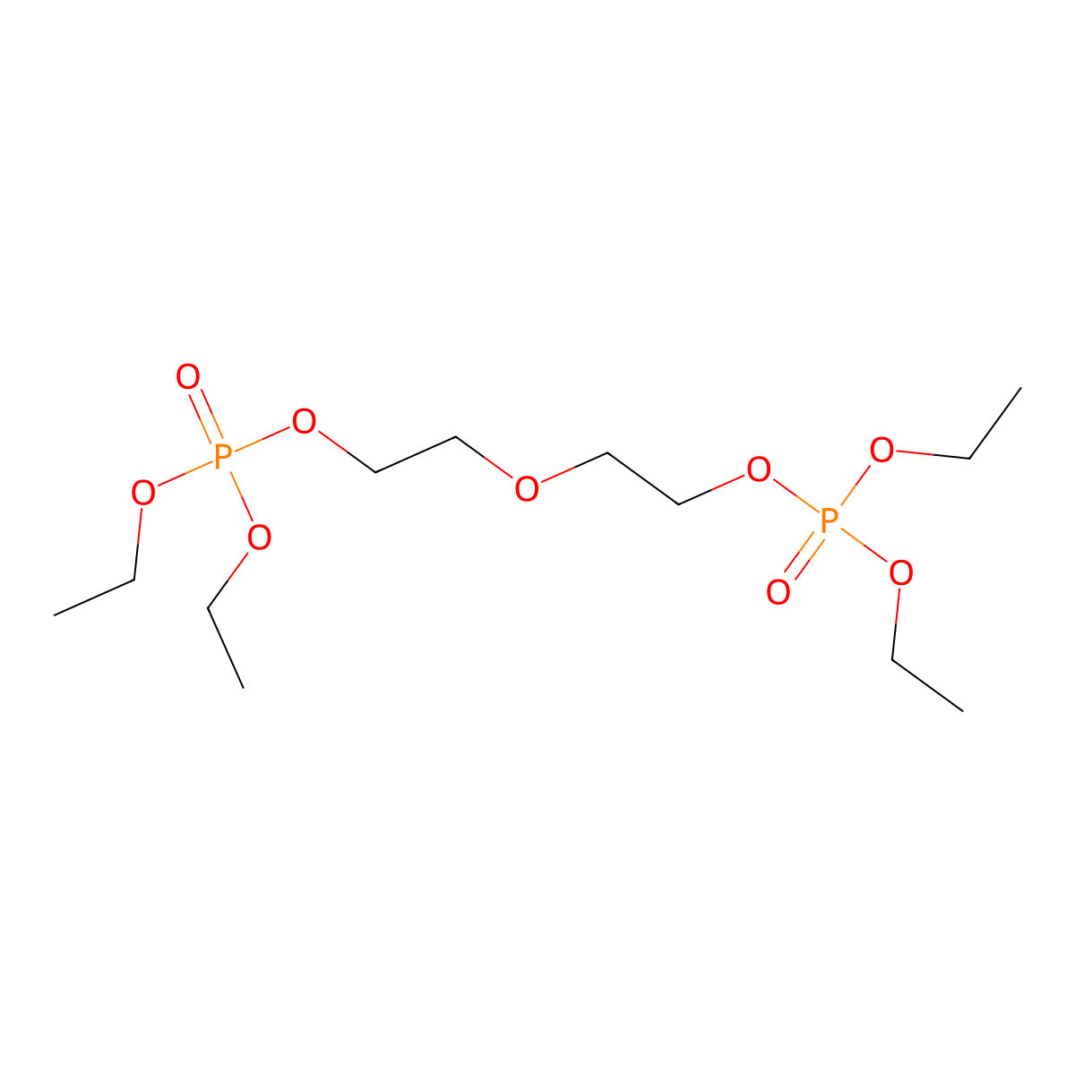 PEG2-bis(phosphonic acid diethyl ester) molecular structure, CAS 500347-73-9