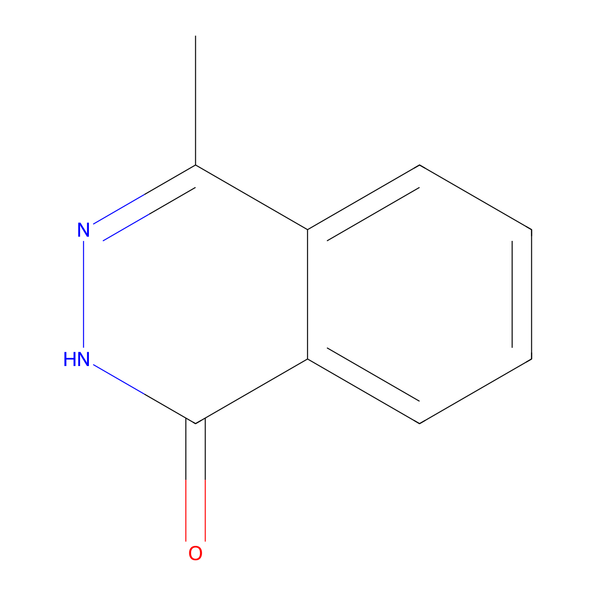 1-Hydroxy-4-methylphthalazine molecular structure, CAS 5004-48-8