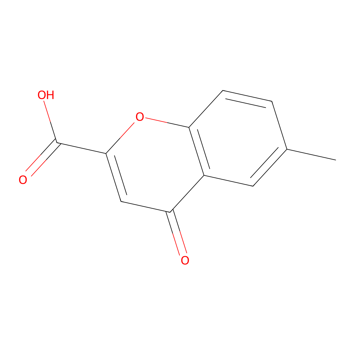 6-Methylchromone-2-carboxylic Acid molecular structure, CAS 5006-44-0