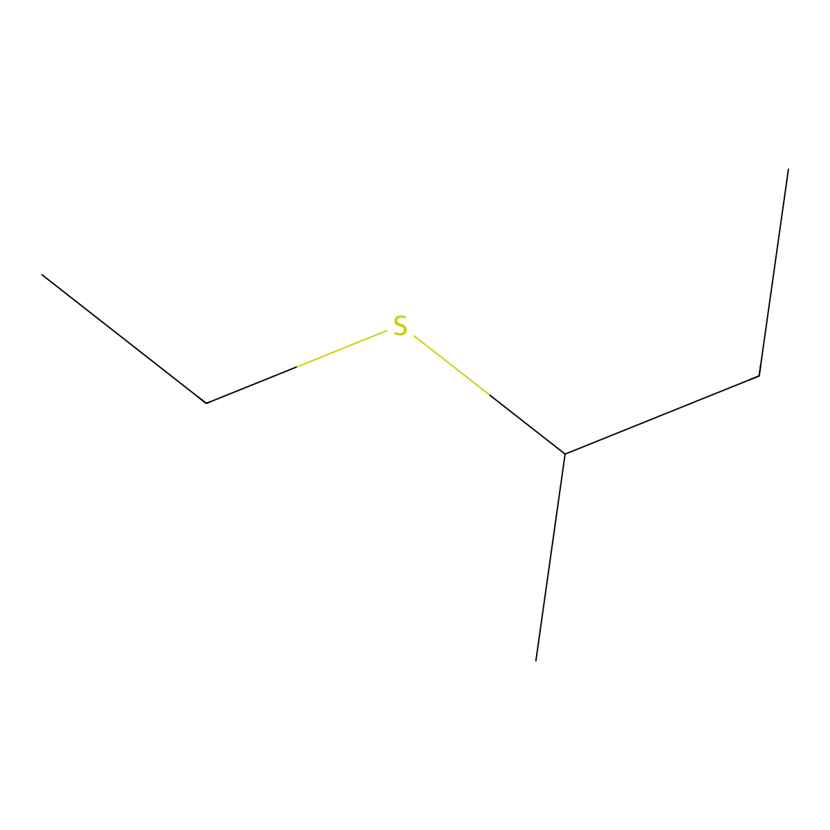 2-(Ethylthio)butane molecular structure, CAS 5008-72-0
