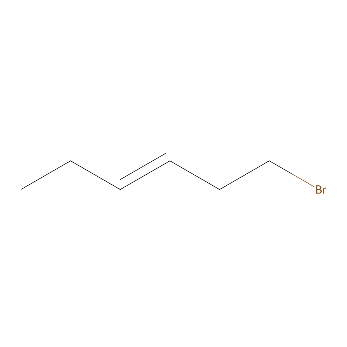 1-Bromo-3-hexene molecular structure, CAS 5009-31-4