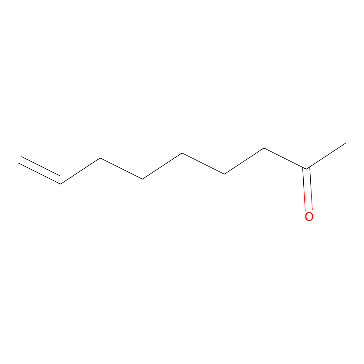 8-Nonen-2-one molecular structure, CAS 5009-32-5