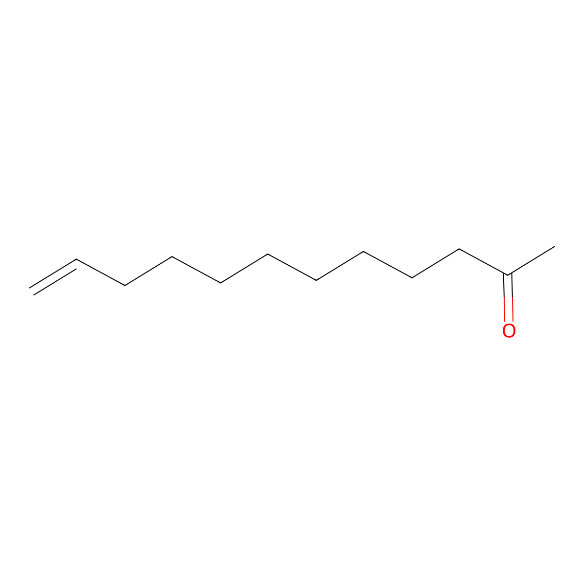 Dodec-11-en-2-one molecular structure, CAS 5009-33-6