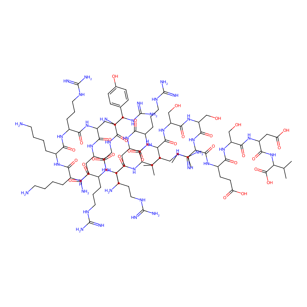 Nerinetide molecular structure, CAS 500992-11-0
