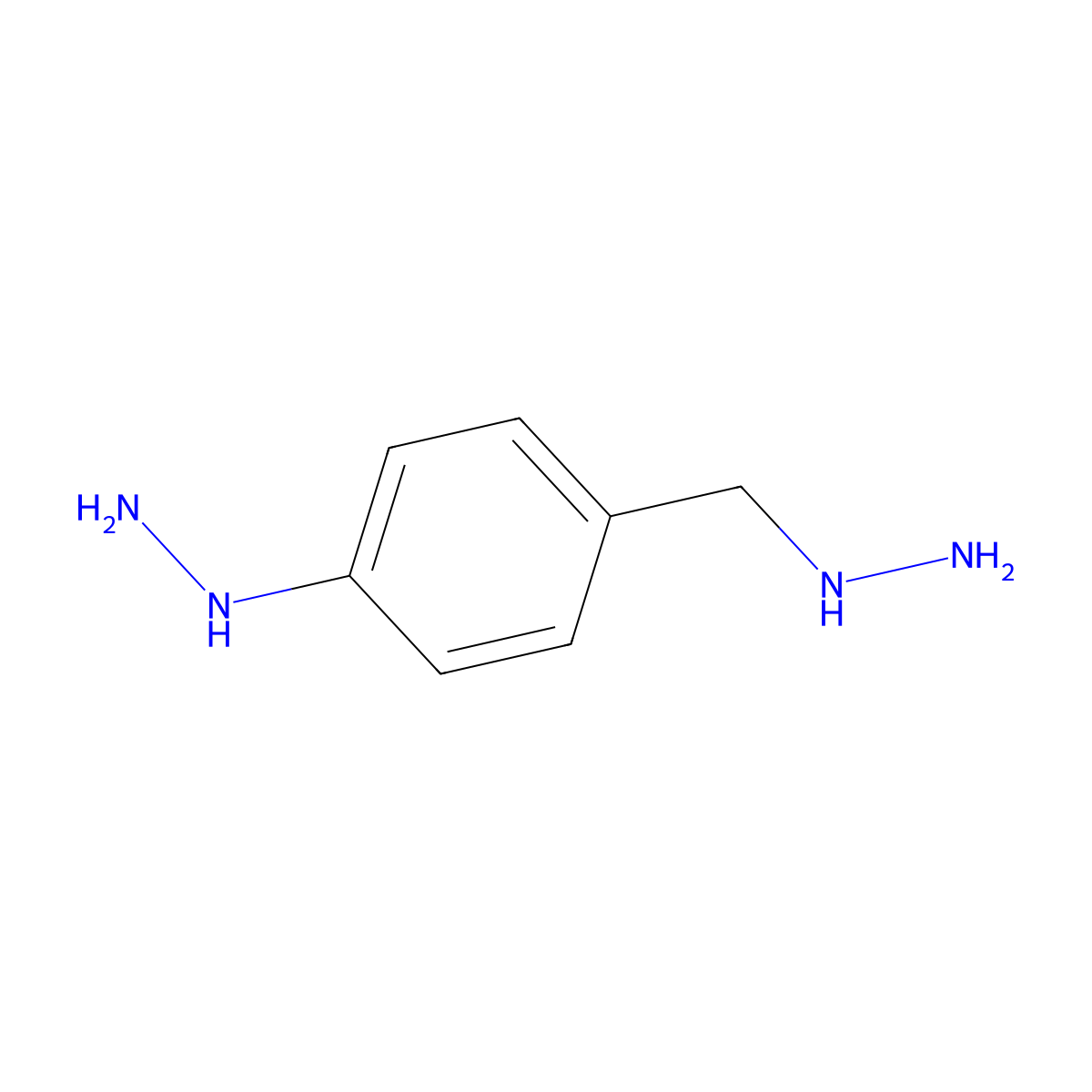 [(4-Hydrazinylphenyl)methyl]hydrazine molecular structure, CAS 500995-45-9