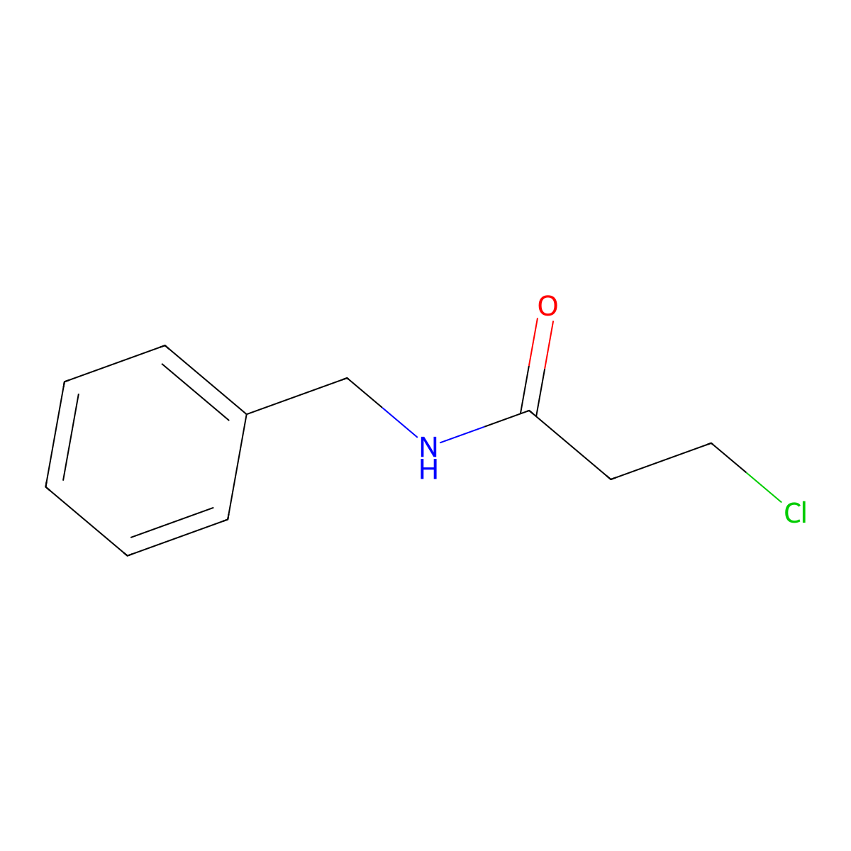 Beclamide molecular structure, CAS 501-68-8
