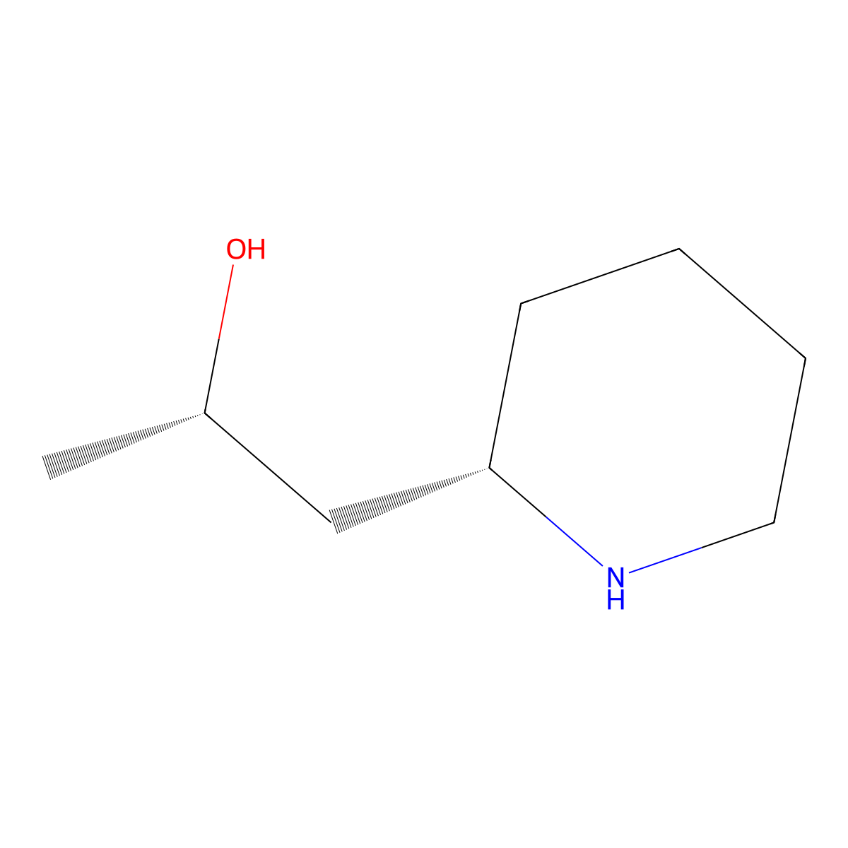 Sedridine molecular structure, CAS 501-83-7