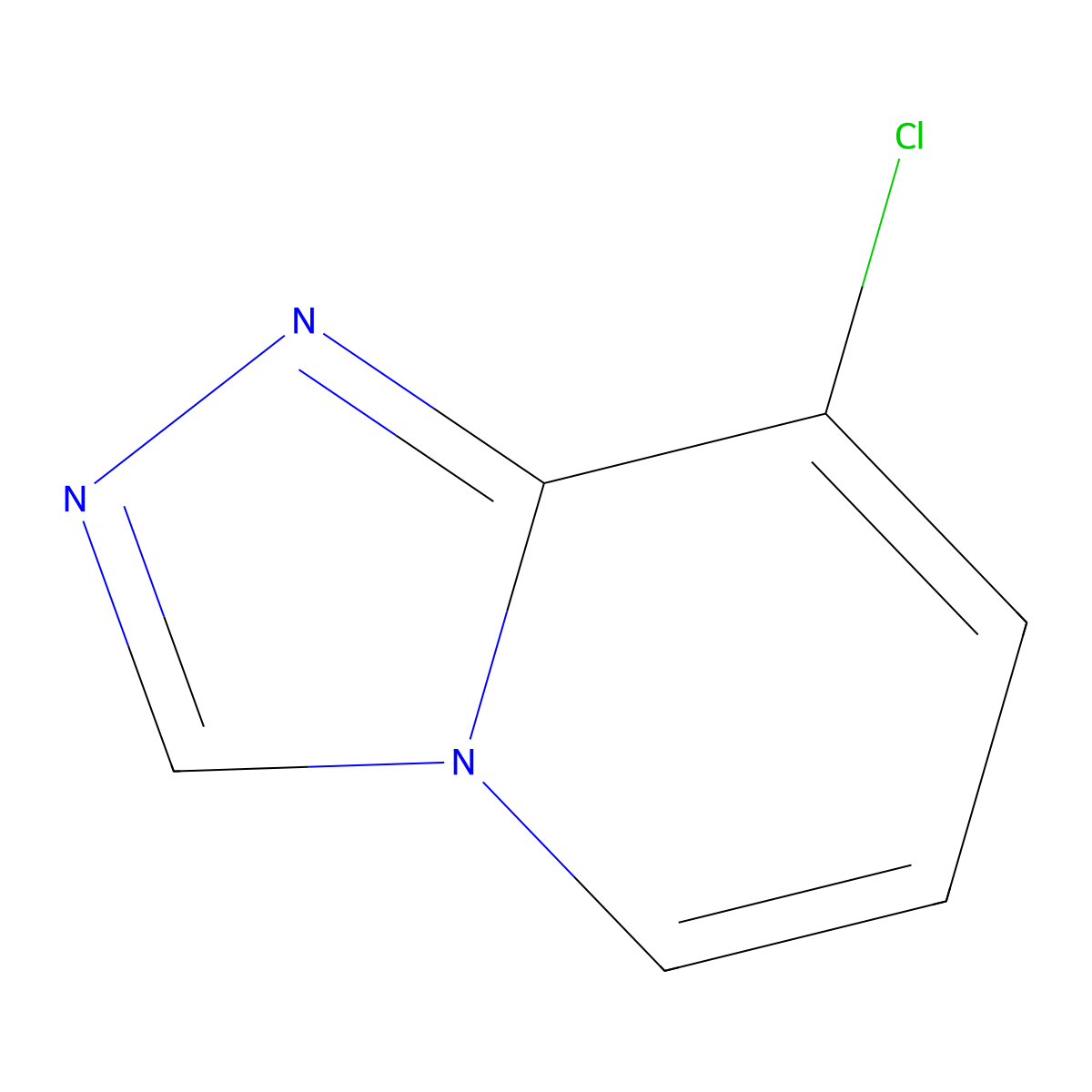 8-Chloro[1,2,4]triazolo[4,3-a]pyridine molecular structure, CAS 501357-89-7
