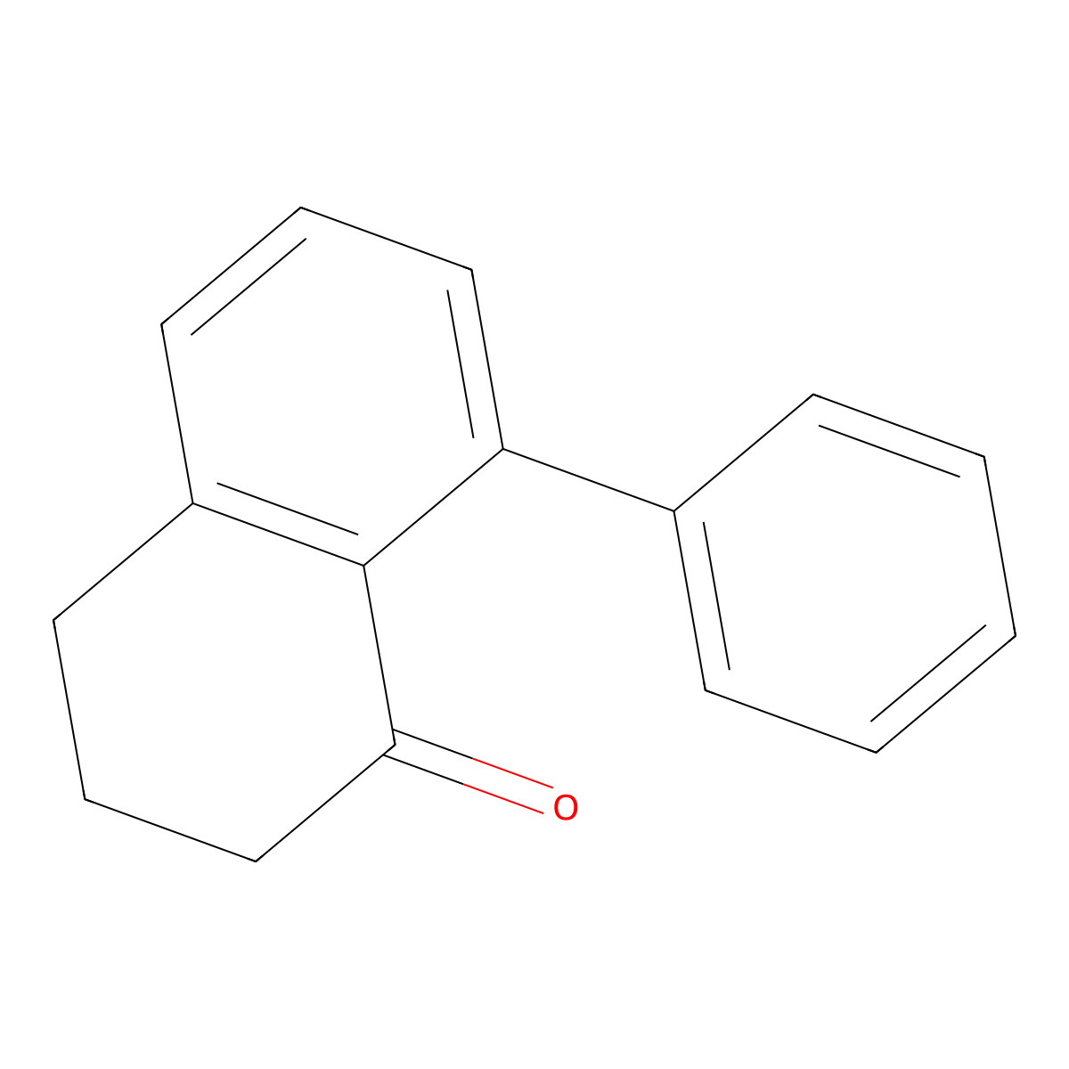 1(2H)-Naphthalenone, 3,4-dihydro-8-phenyl- molecular structure, CAS 501374-10-3