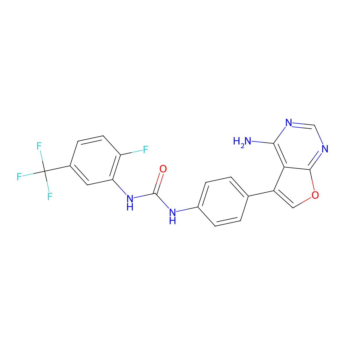 TIE-2/VEGFR-2 kinase-IN-2 molecular structure, CAS 501693-48-7