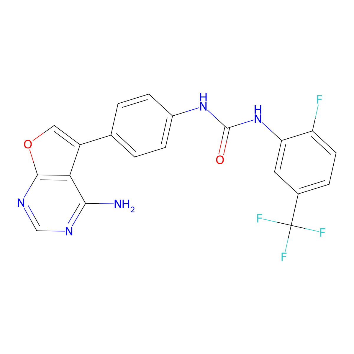 TIE-2/VEGFR-2 kinase-IN-2 molecular structure, CAS 501693-48-7