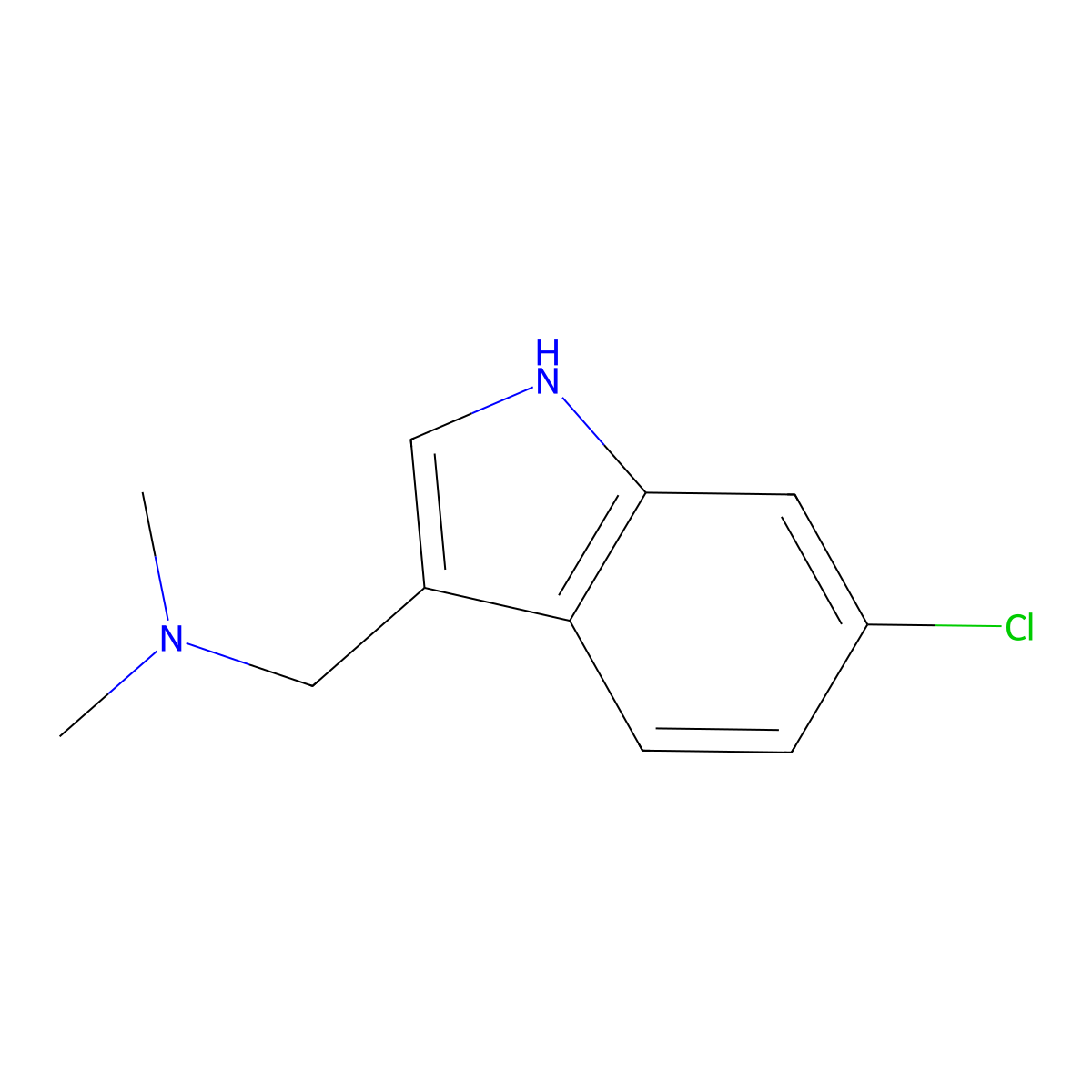 6-Chlorogramine molecular structure, CAS 5017-12-9
