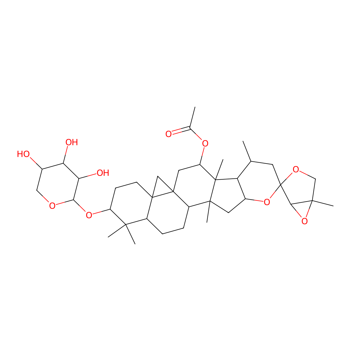 23-EPI-26-Deoxyactein molecular structure, CAS 501938-01-8