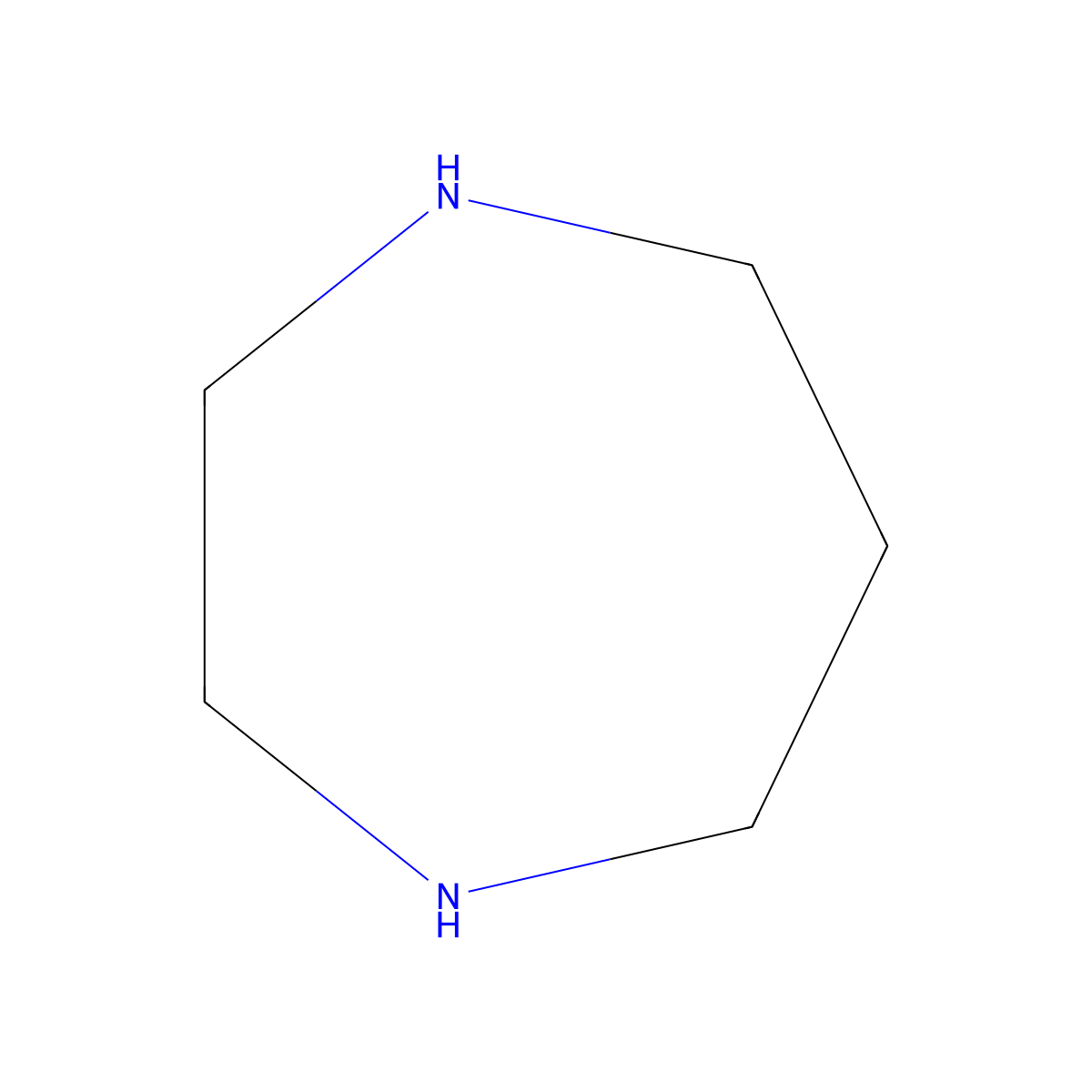 Hexahydro-1,4-diazepine molecular structure, CAS 501944-12-3