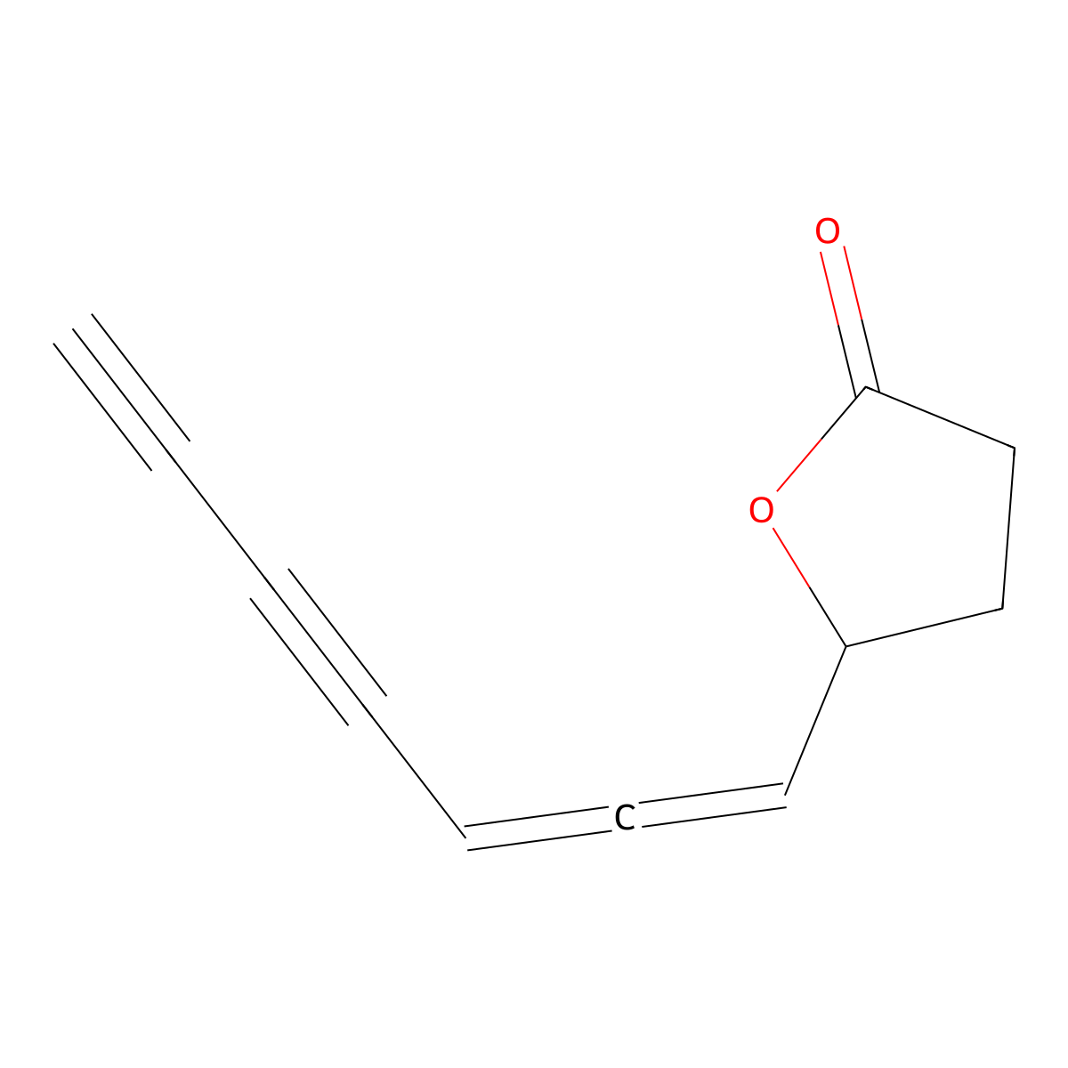 Nemotin molecular structure, CAS 502-12-5
