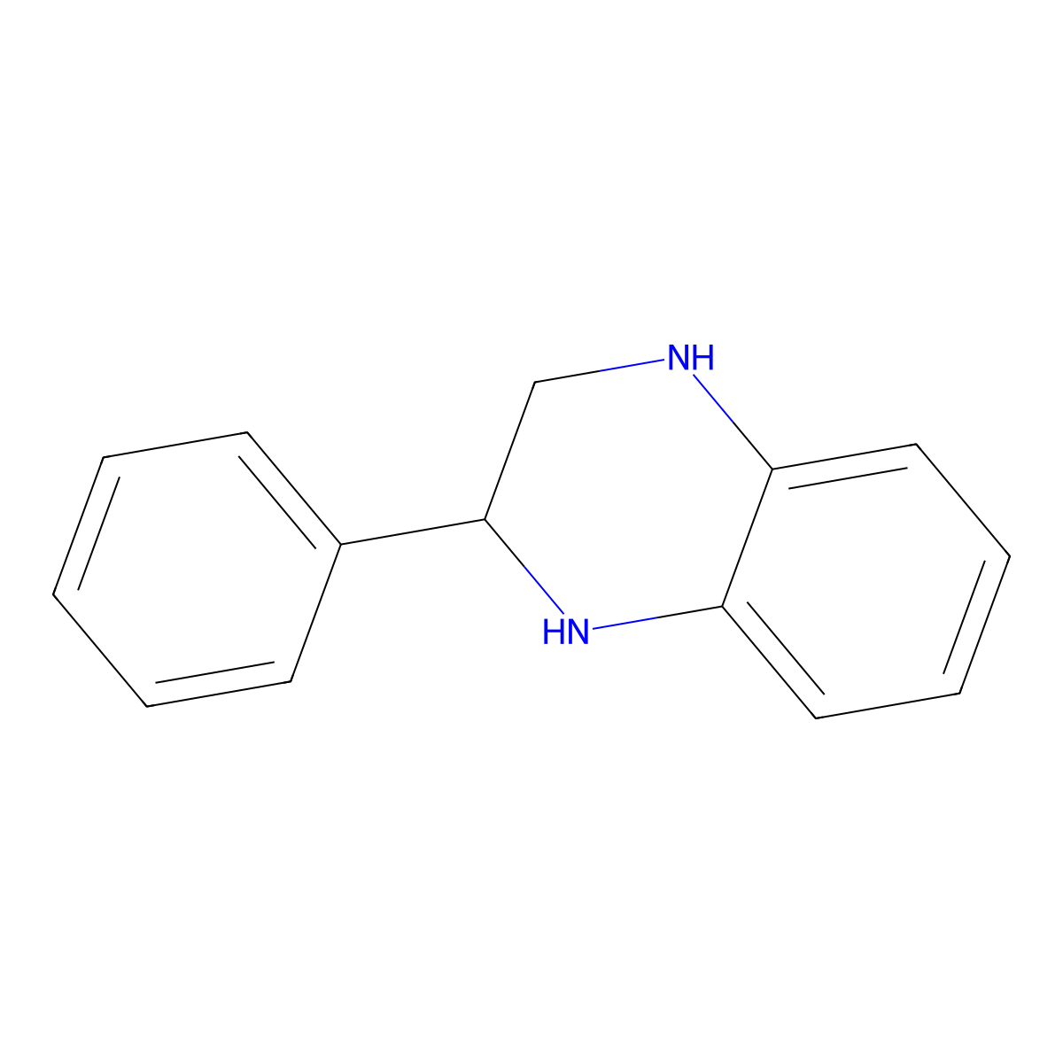 2-Phenyl-1,2,3,4-tetrahydroquinoxaline molecular structure, CAS 5021-47-6