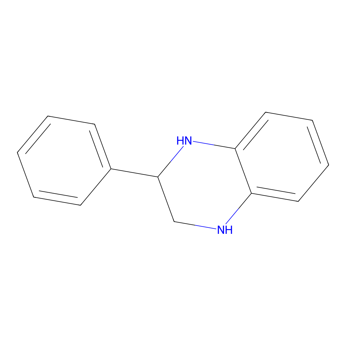 2-Phenyl-1,2,3,4-tetrahydroquinoxaline molecular structure, CAS 5021-47-6