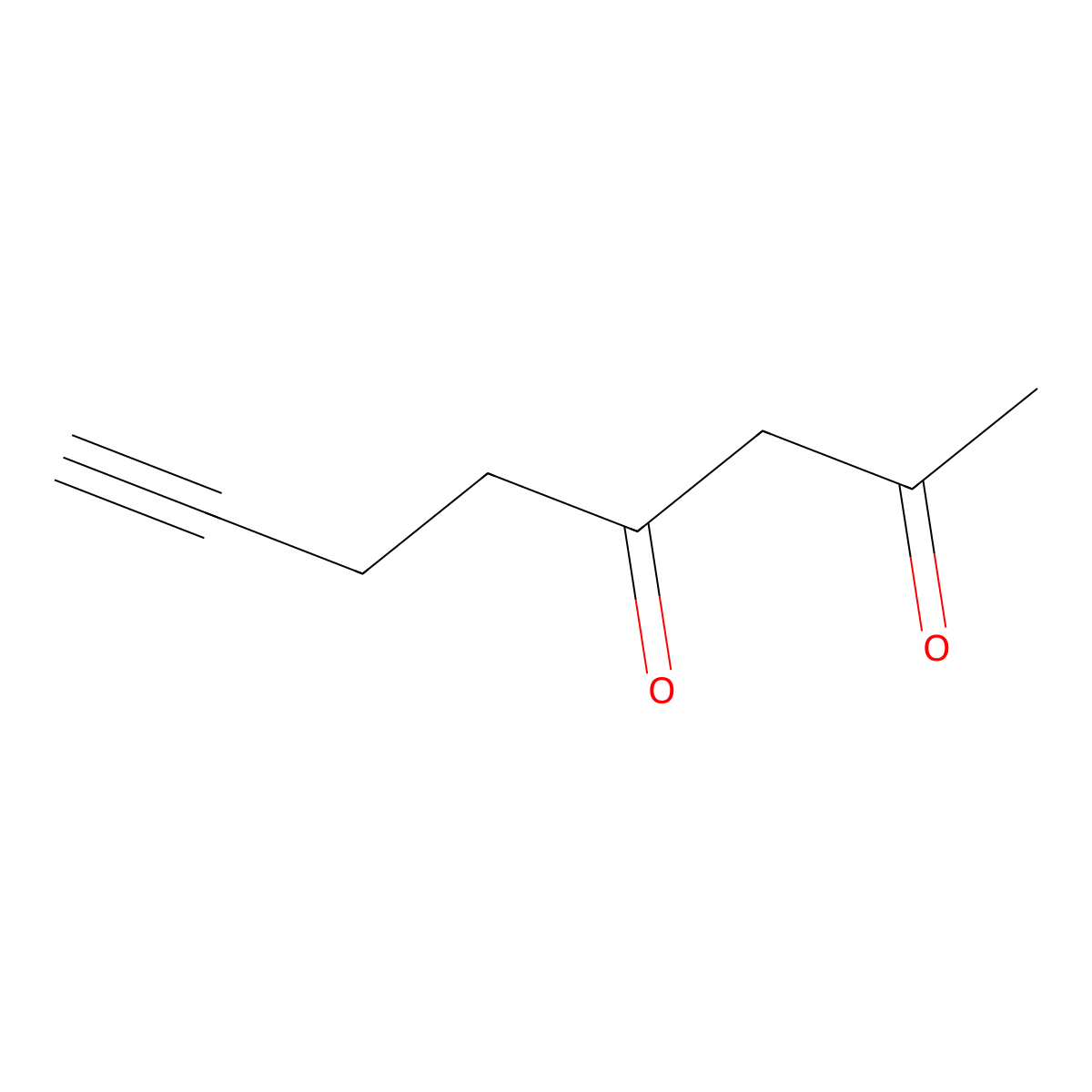 Oct-7-yne-2,4-dione molecular structure, CAS 502133-71-3