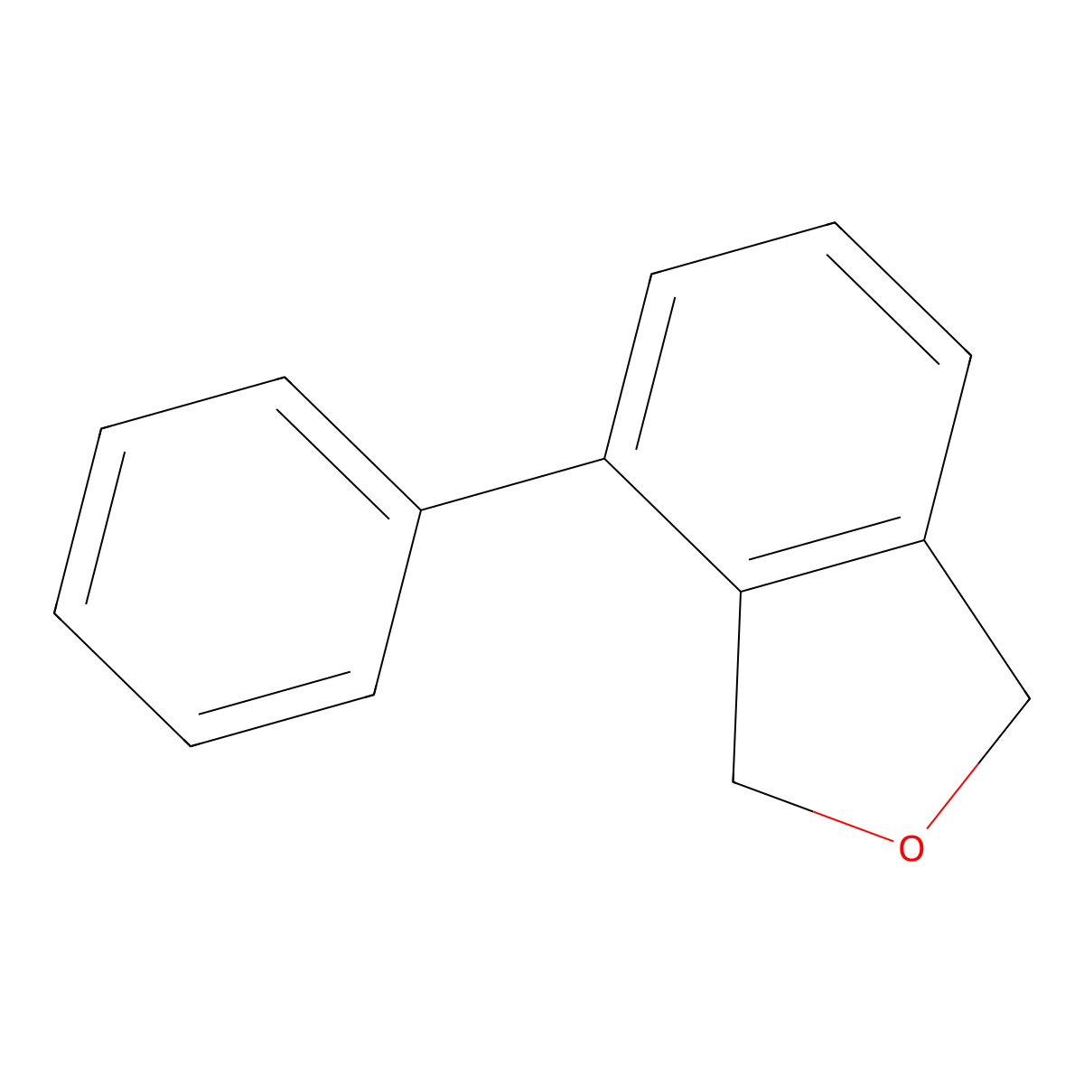 Isobenzofuran, 1,3-dihydro-4-phenyl- molecular structure, CAS 502483-86-5