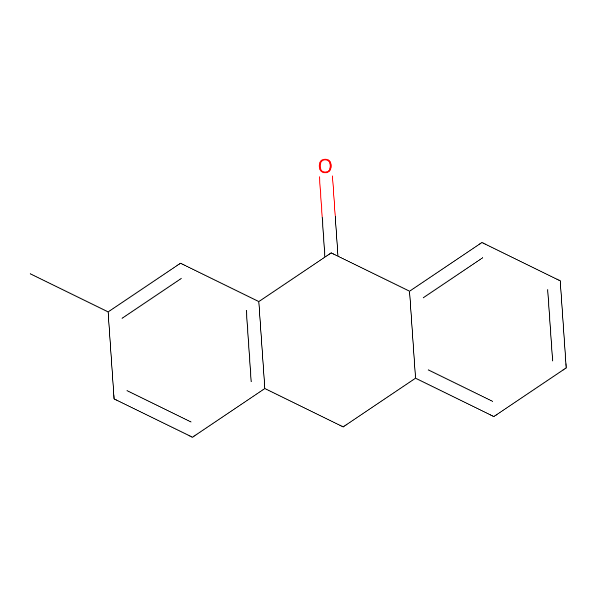 2-methyl-10H-anthracen-9-one molecular structure, CAS 50259-89-7