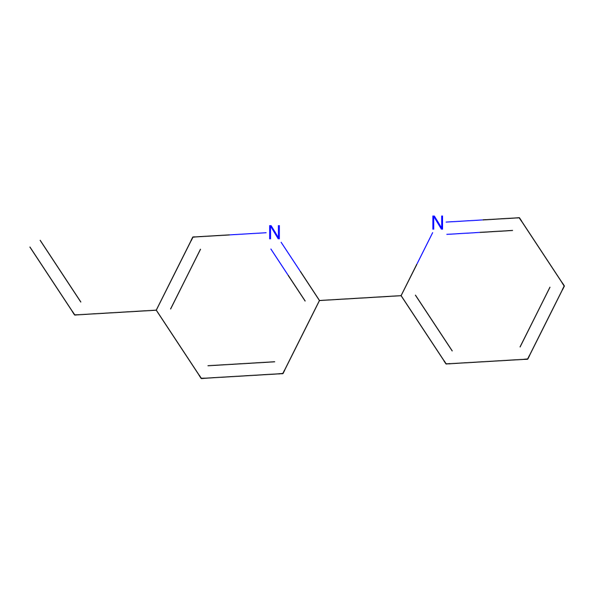 5-Vinyl-2,2'-bipyridine molecular structure, CAS 502636-11-5