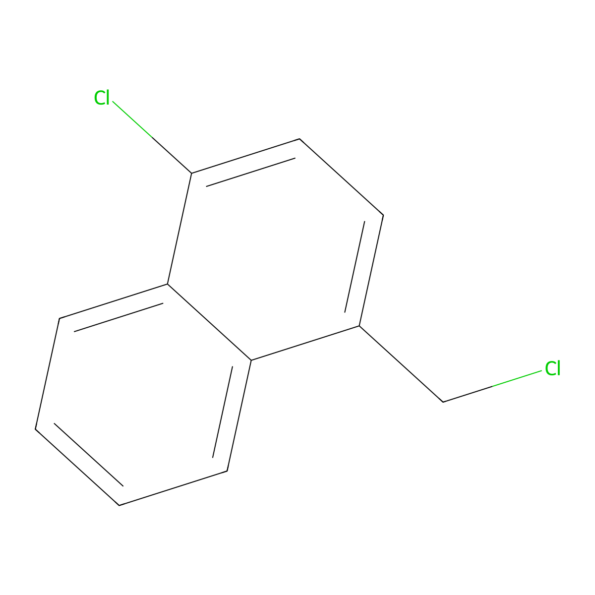 1-Chloro-4-(chloromethyl)naphthalene molecular structure, CAS 50265-01-5