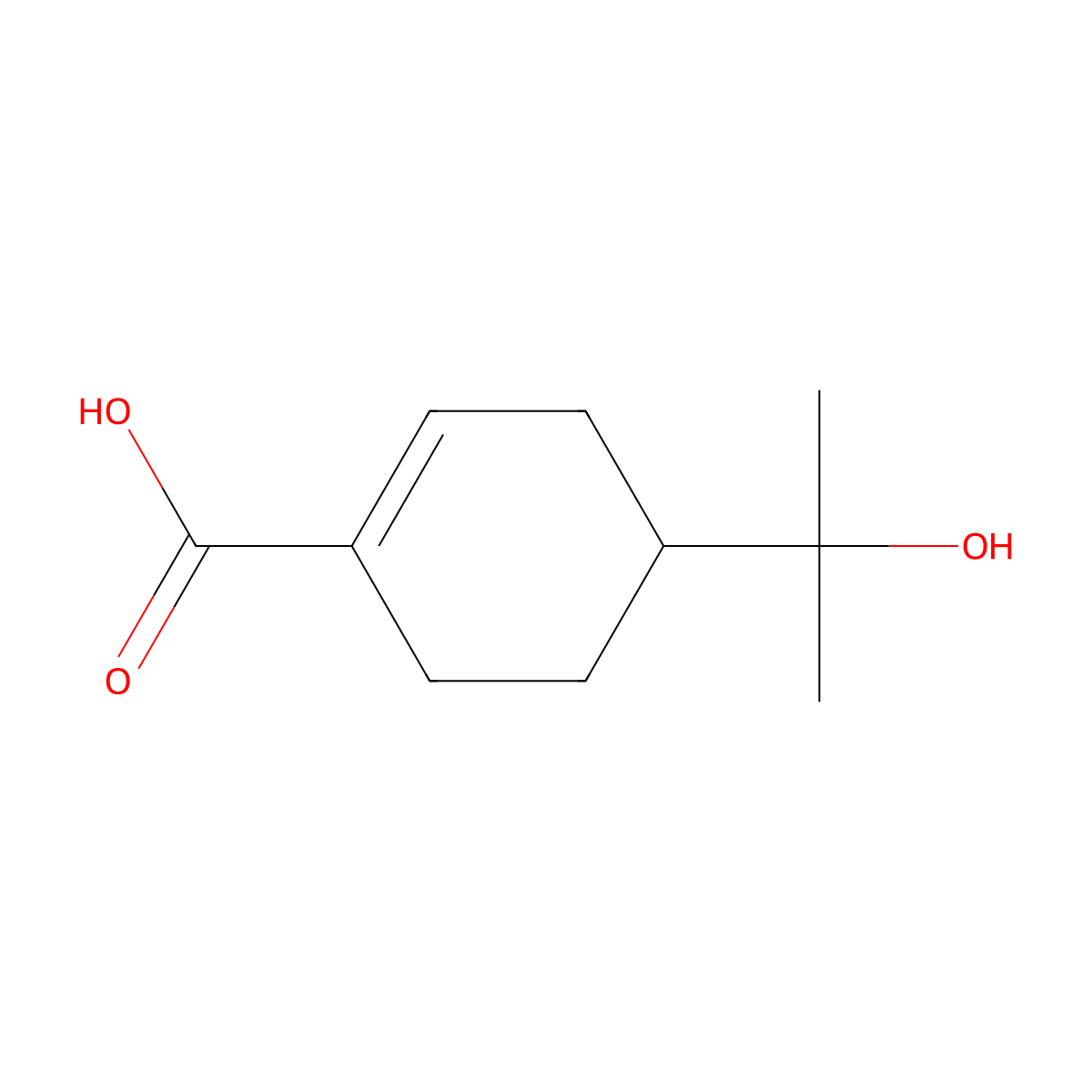 Oleuropeic acid molecular structure, CAS 5027-76-9