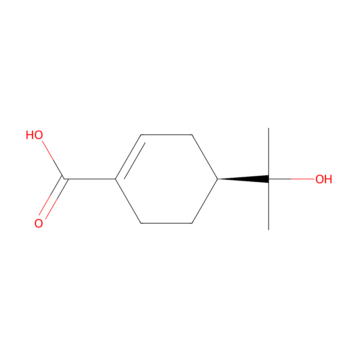 Oleuropeic acid molecular structure, CAS 5027-76-9