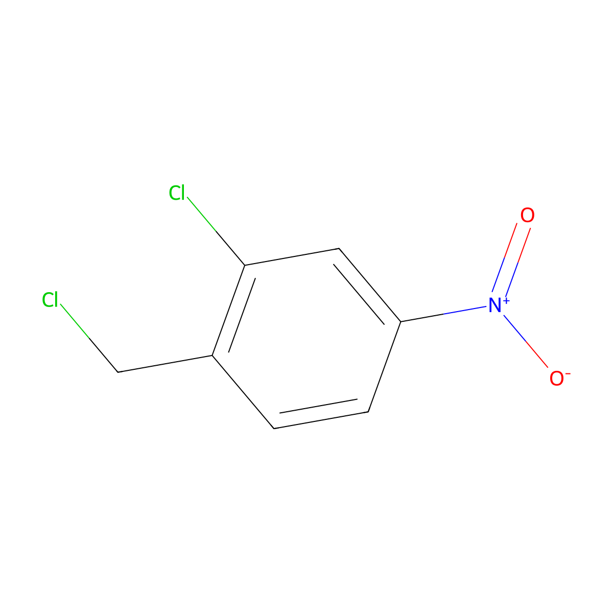 alpha,2-Dichloro-4-nitrotoluene molecular structure, CAS 50274-95-8