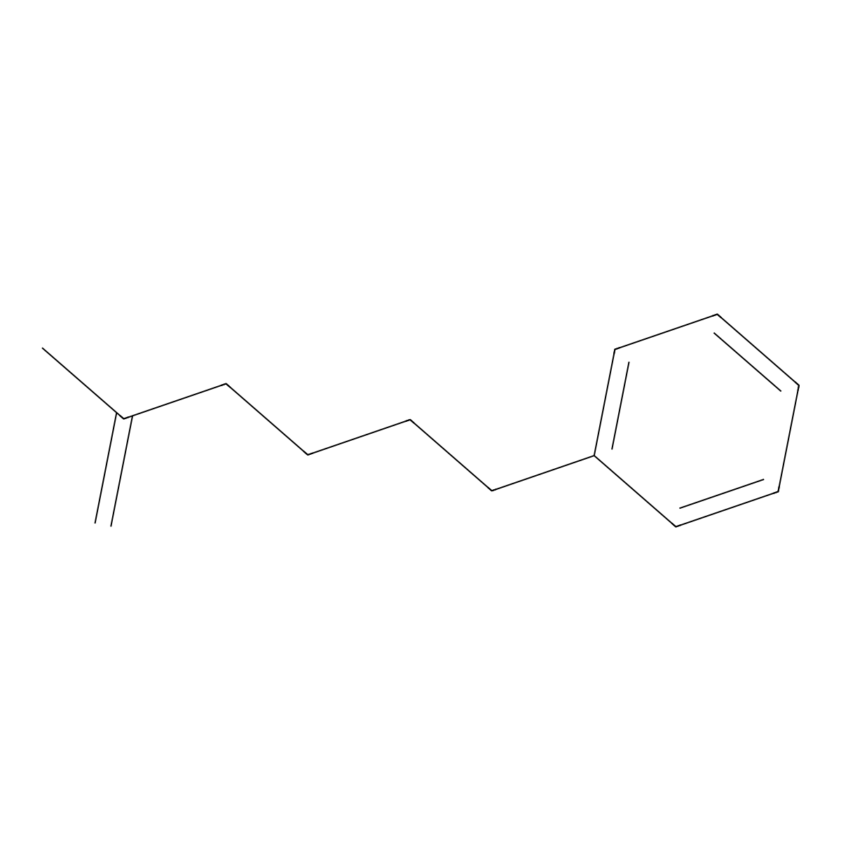 (5-Methylhex-5-EN-1-YL)benzene molecular structure, CAS 502760-20-5