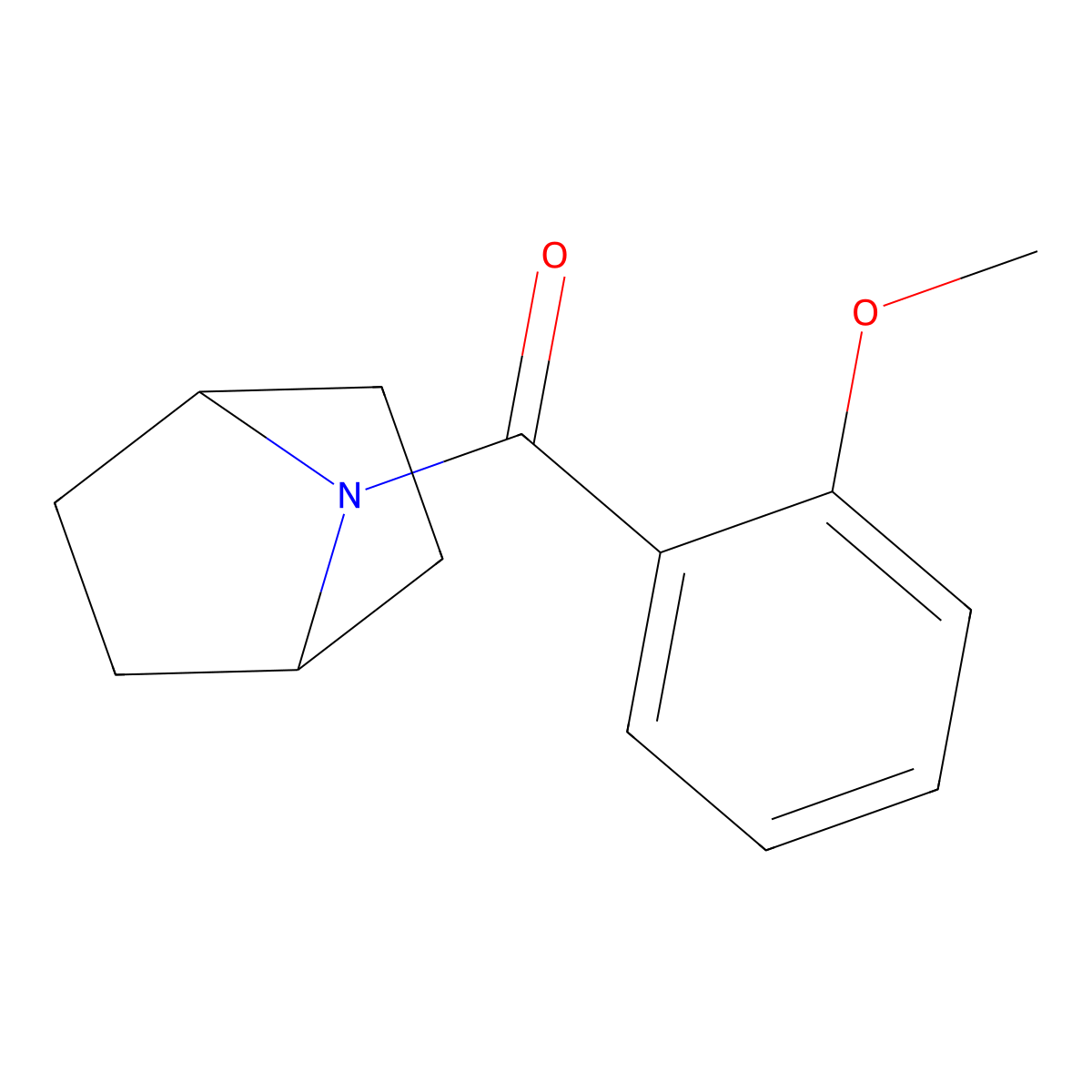 7-(2-Methoxybenzoyl)-7-azabicyclo[2.2.1]heptane molecular structure, CAS 502925-82-8