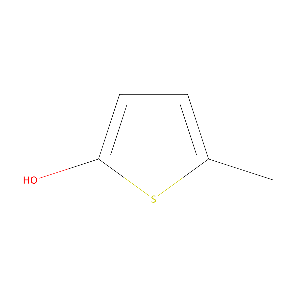5-Methylthiophen-2-ol molecular structure, CAS 503-91-3