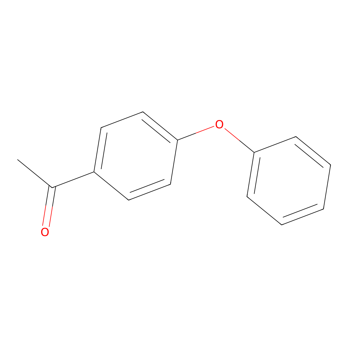 4'-Phenoxyacetophenone molecular structure, CAS 5031-78-7
