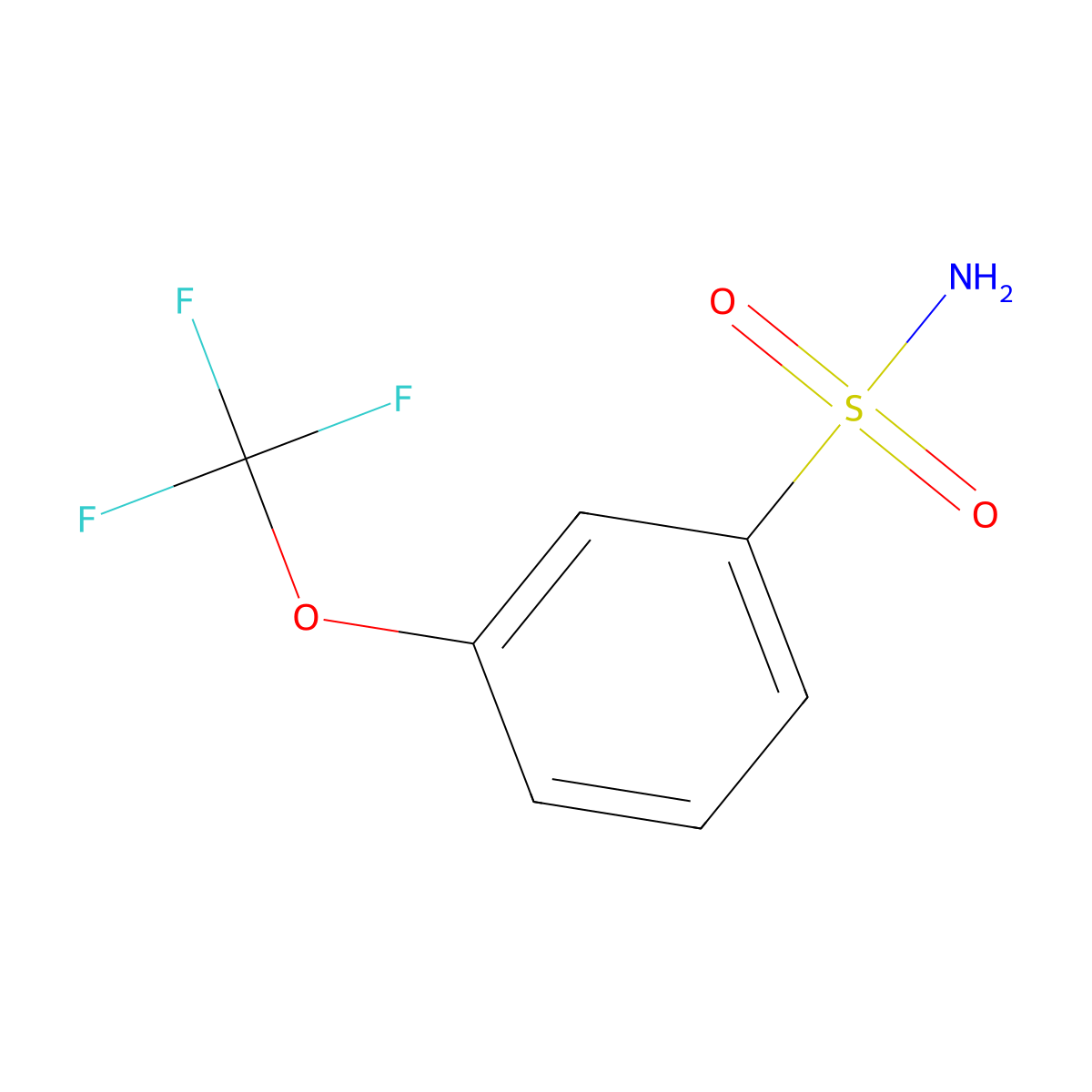 3-(Trifluoromethoxy)benzenesulfonamide molecular structure, CAS 503179-70-2