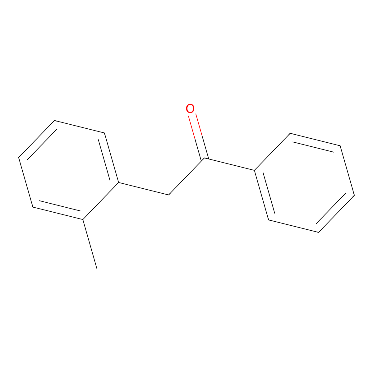 2-(2-Methylphenyl)-1-phenylethan-1-one molecular structure, CAS 5033-67-0
