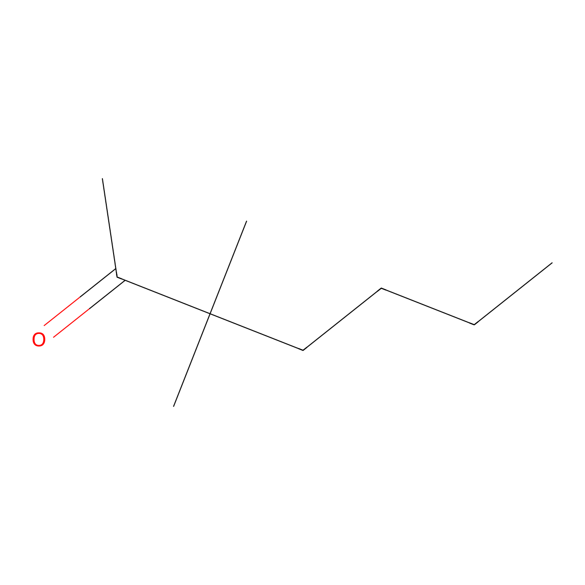 3,3-Dimethylheptan-2-one molecular structure, CAS 50337-01-4