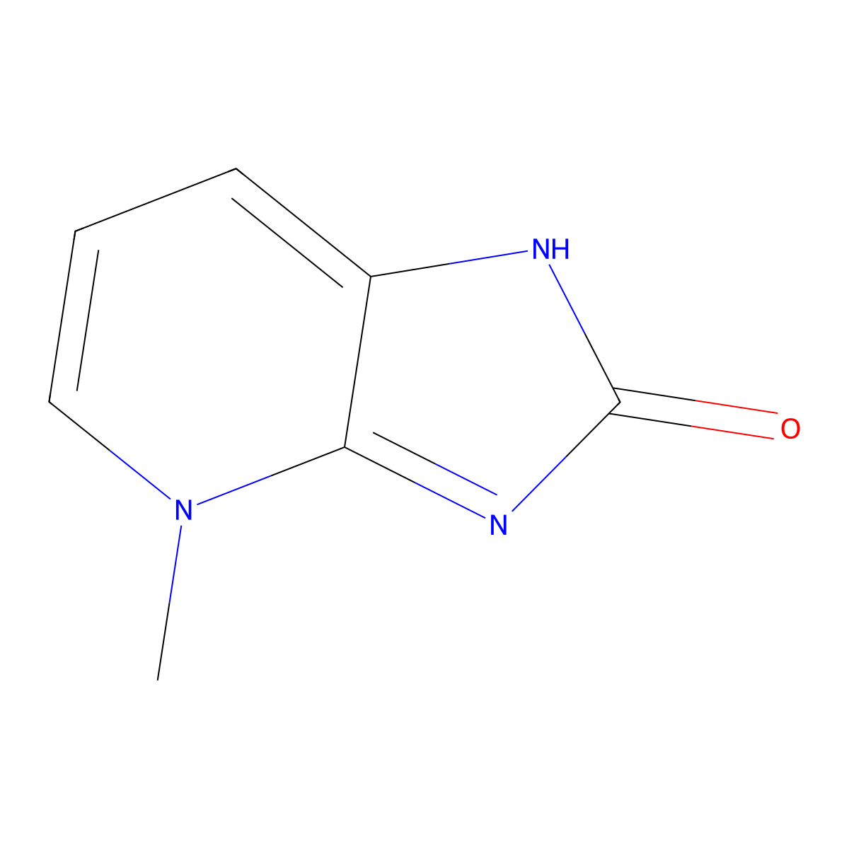4-methyl-1H-imidazo[4,5-b]pyridin-2-one molecular structure, CAS 50339-08-7