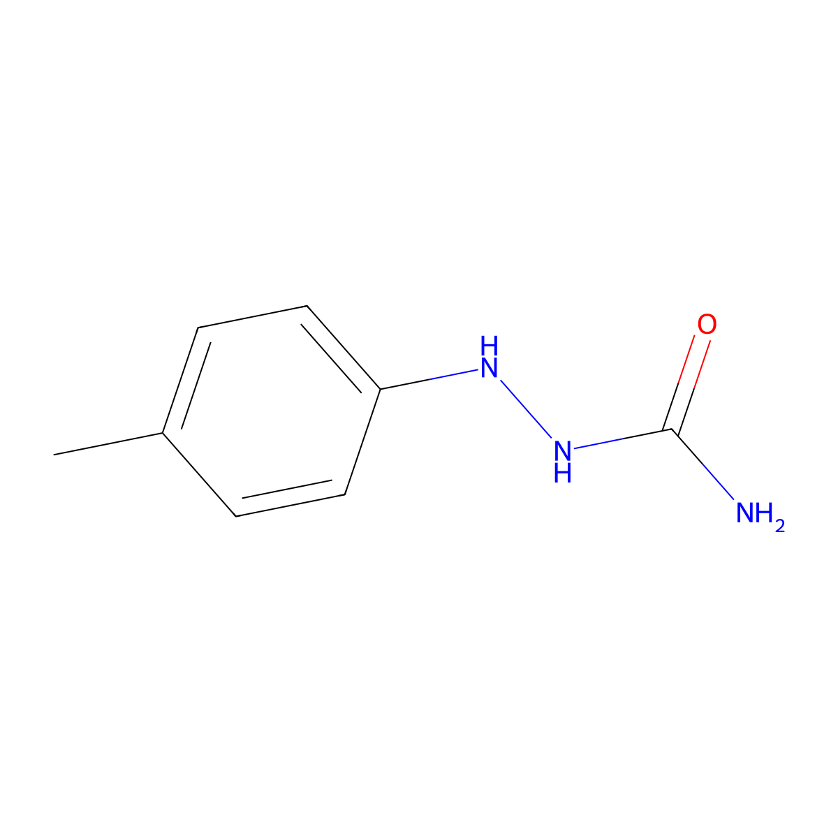 1-p-Tolylsemicarbazide molecular structure, CAS 50353-66-7