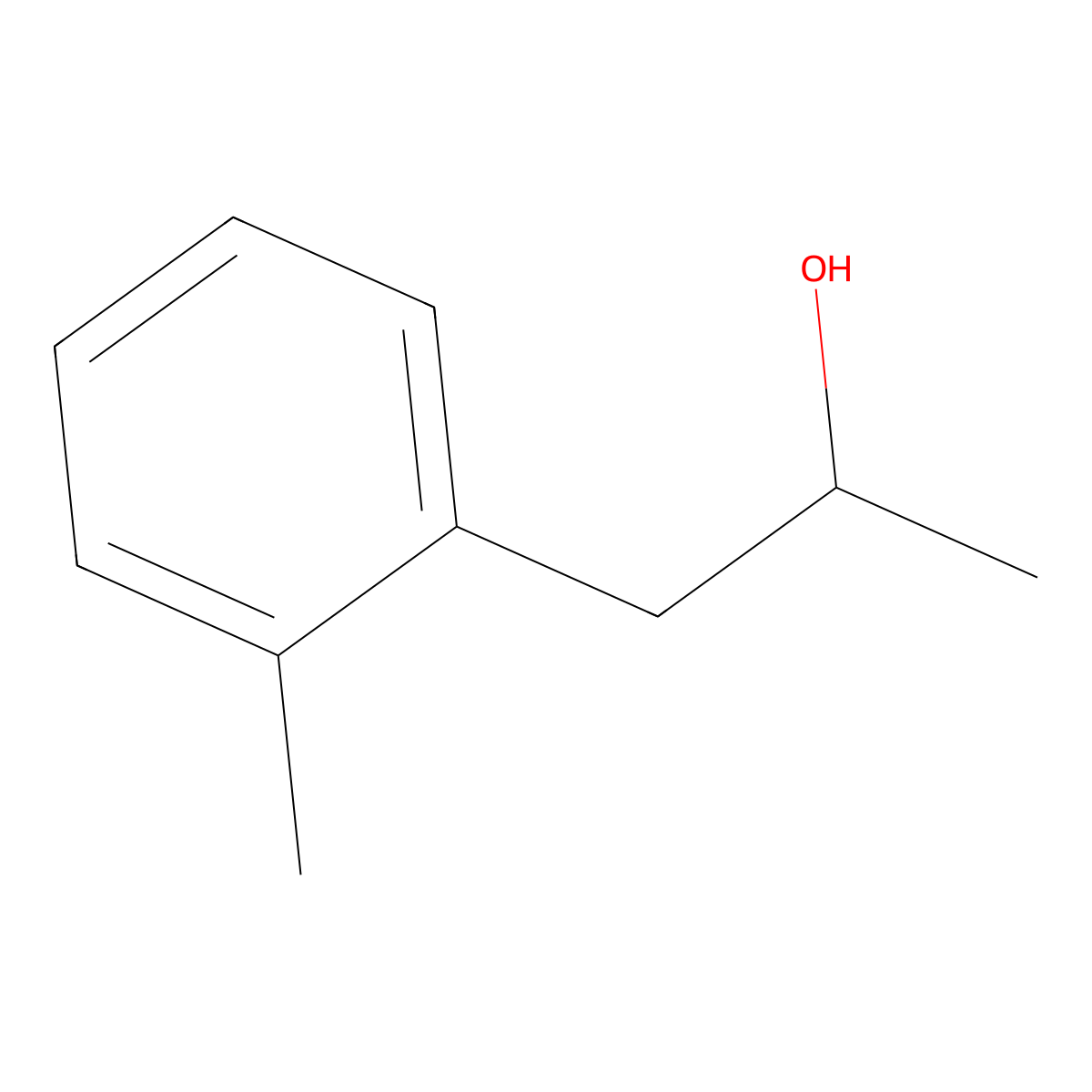 1-(2-Methylphenyl)propan-2-ol molecular structure, CAS 50354-46-6