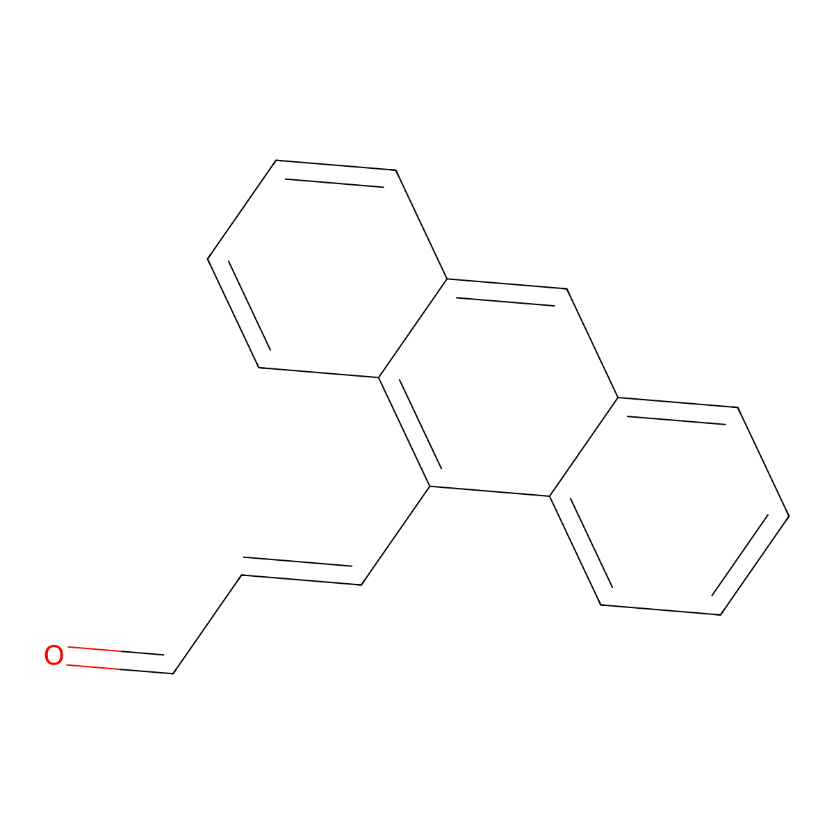 3-(9-Anthryl)acrylaldehyde molecular structure, CAS 503591-21-7