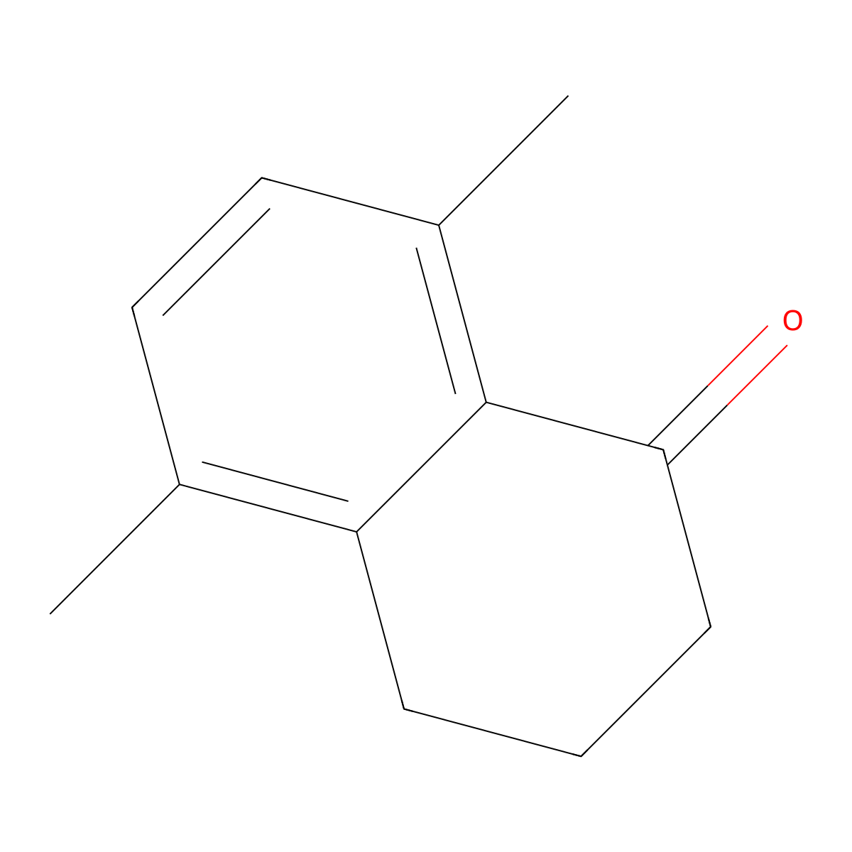 1(2H)-Naphthalenone, 3,4-dihydro-5,8-dimethyl- molecular structure, CAS 5037-63-8