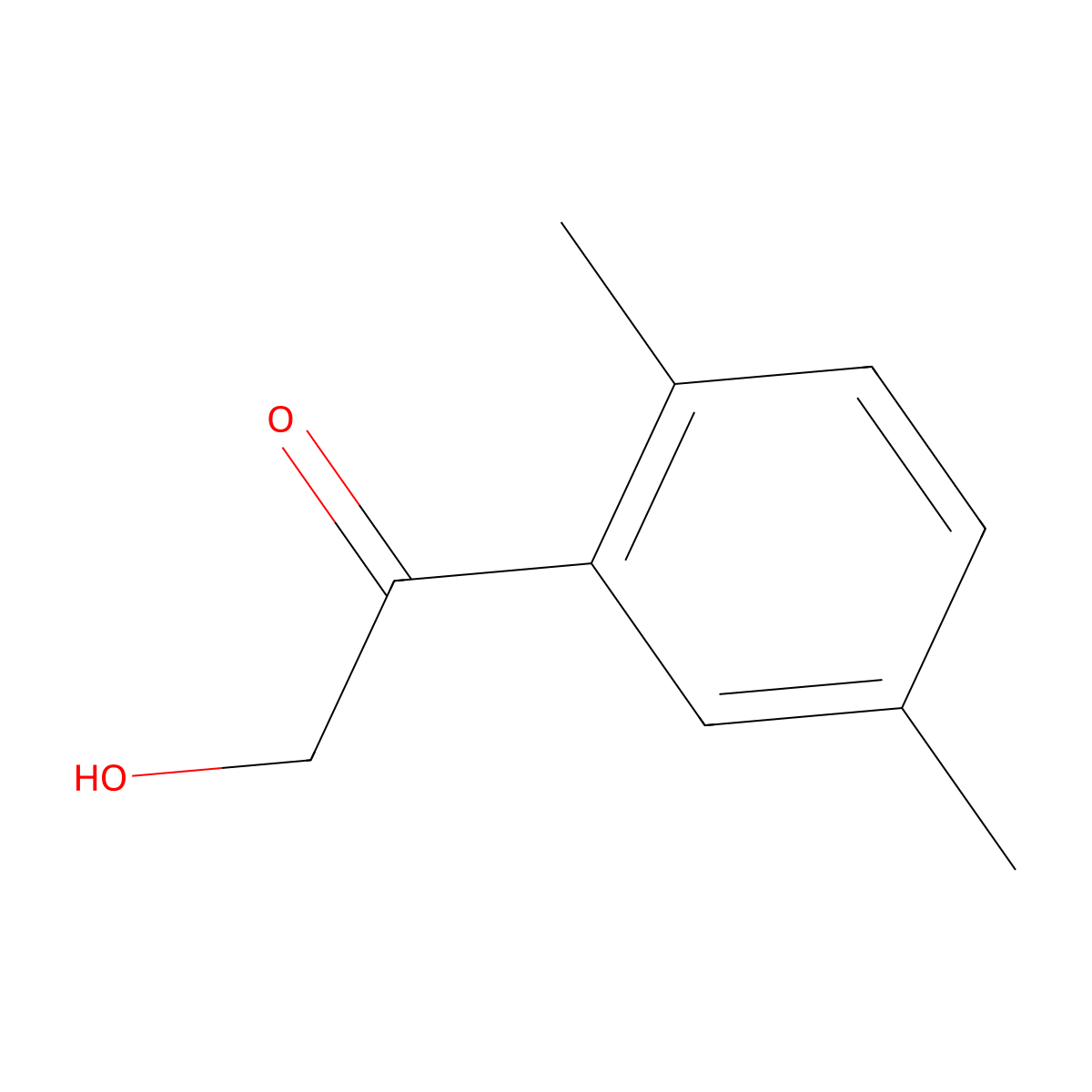 1-(2,5-Dimethylphenyl)-2-hydroxyethan-1-one molecular structure, CAS 503808-76-2