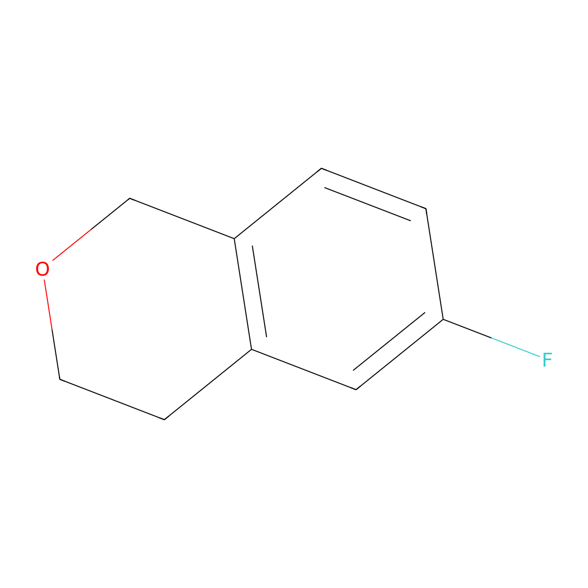 6-Fluoroisochroman molecular structure, CAS 50396-63-9