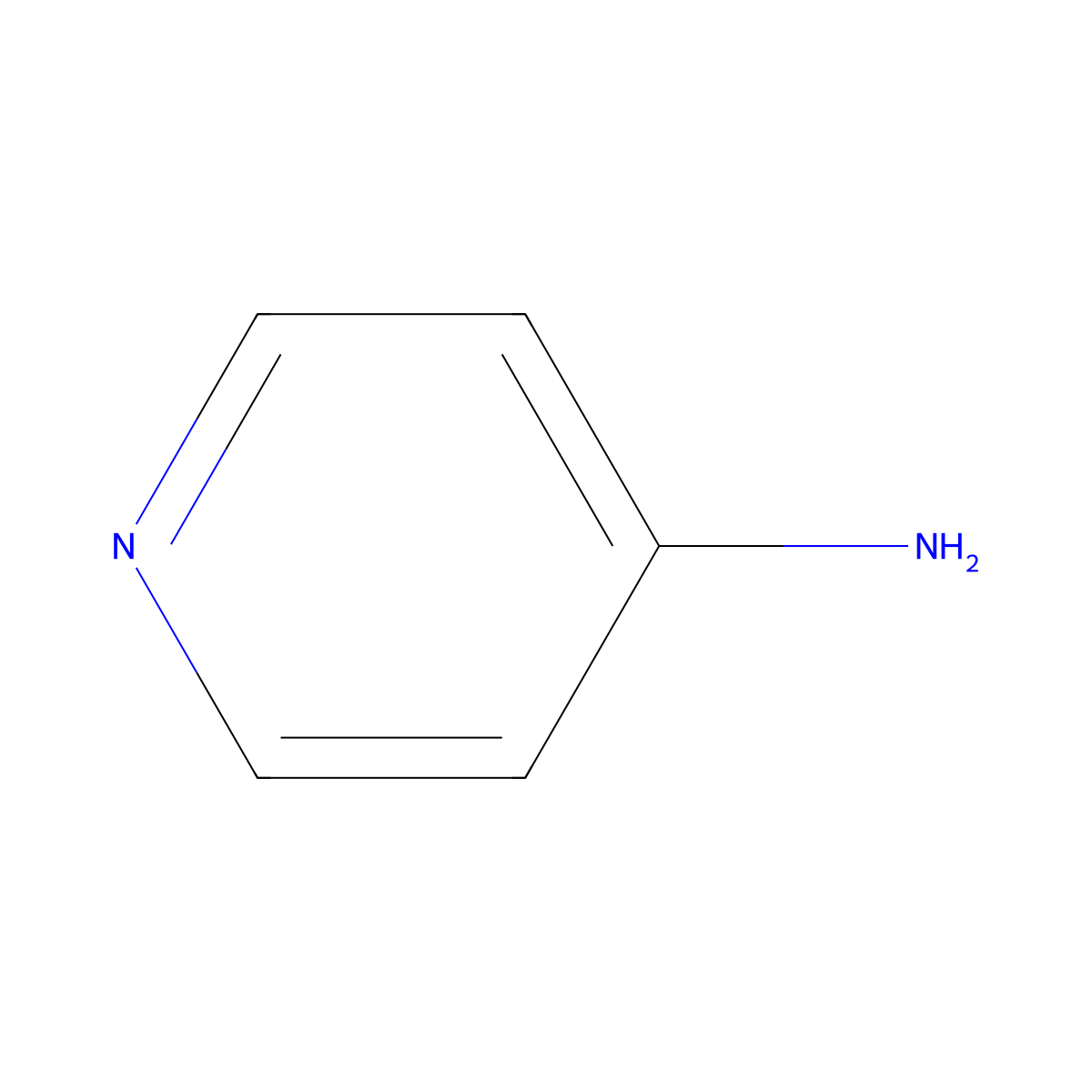 4-Aminopyridine molecular structure, CAS 504-24-5