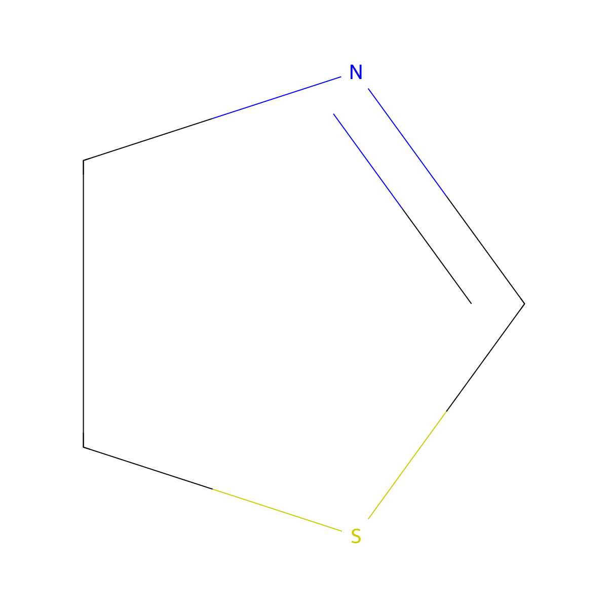 2-Thiazoline molecular structure, CAS 504-79-0