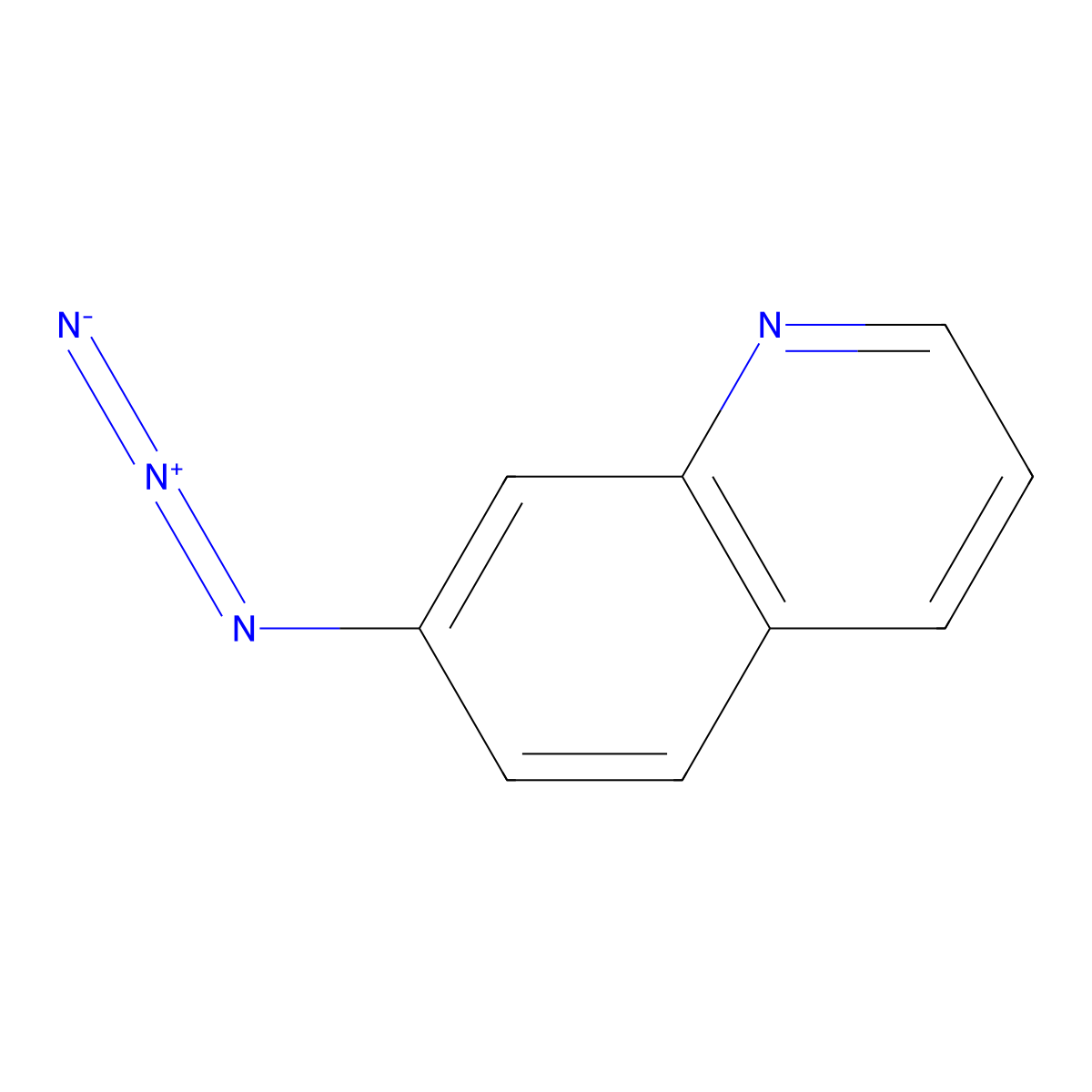 7-Azidoquinoline molecular structure, CAS 50400-05-0
